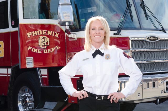 Recruiting Female Firefighters: Capt. Reda Bigler, Phoenix Ariz Fire Dept.